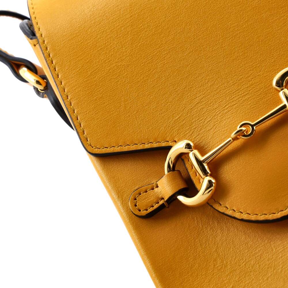 Gucci Horsebit Crossbody Bag Leather #198997G92B - Picture 6 of 9